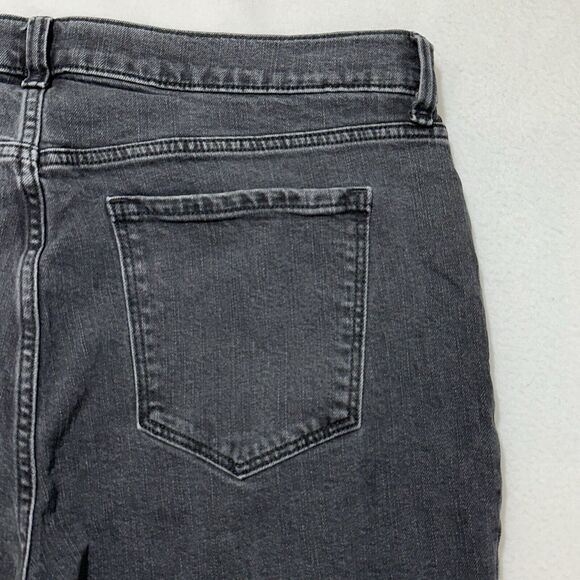 Old Navy Boyfriend Women's 14 Mid Rise Jeans Gray Denim 26" Inseam - Picture 11 of 16